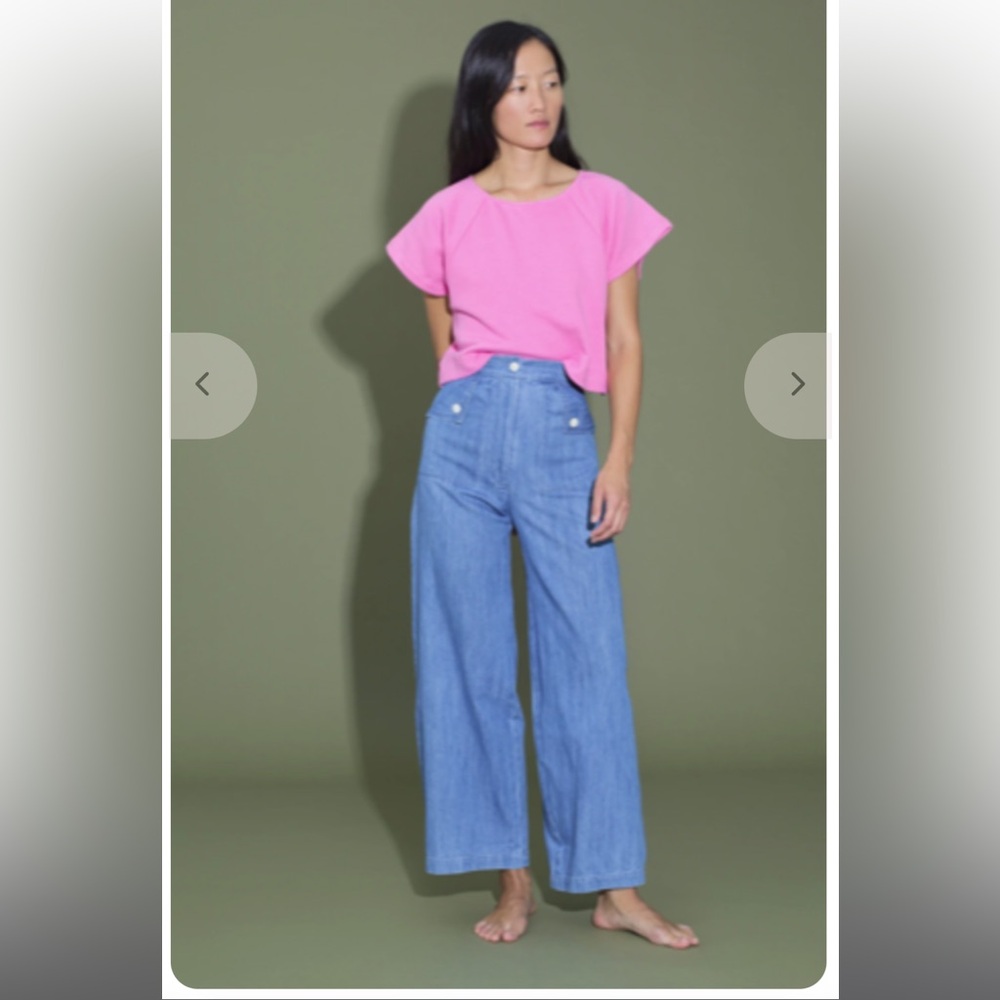 Ilana Kohn Mia Pant in Baby Blue - Picture 5 of 5